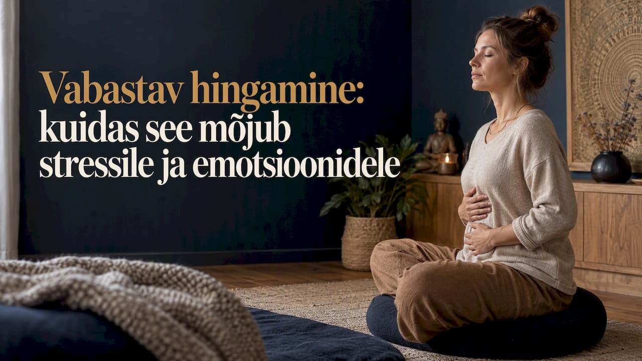 Vabastav hingamine: kuidas see mõjub stressile ja emotsioonidele